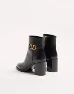 Valentino Vlogo Signature Calfskin Ankle Boot 75Mm - Image 4